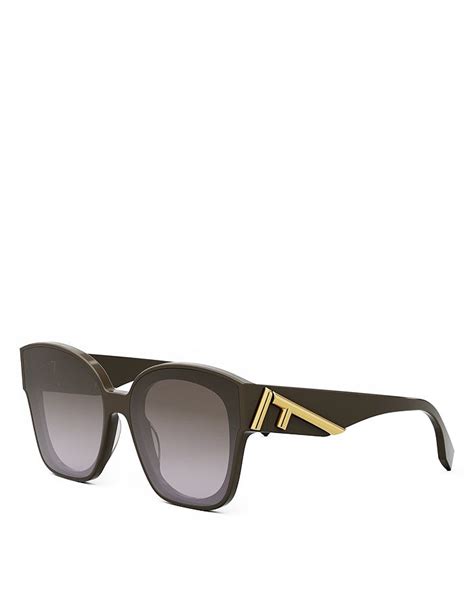 fendi first 63mm square sunglasses|Fendi unisex sunglasses.